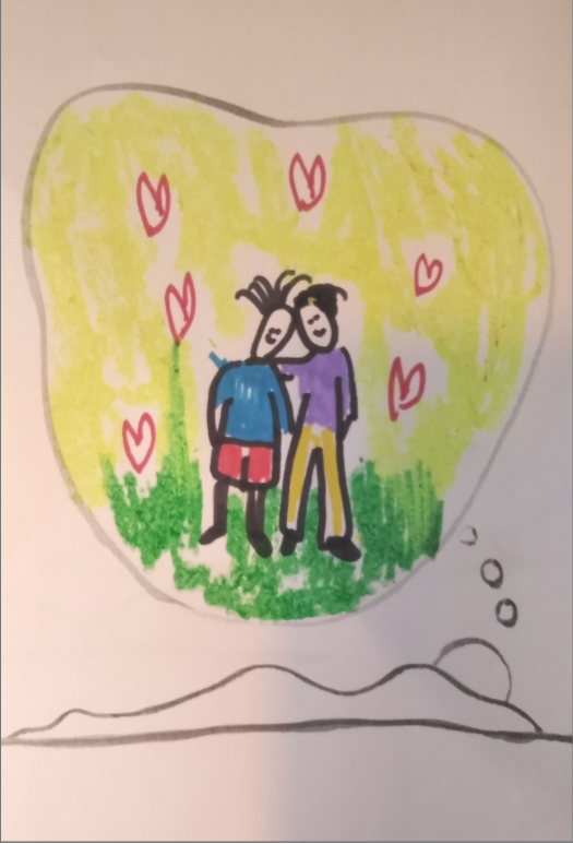 ציור החלום של הילד